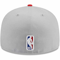 Gray/Red Atlanta Hawks Tip-Off Two-Tone 59FIFTY Fitted Hat | NBA