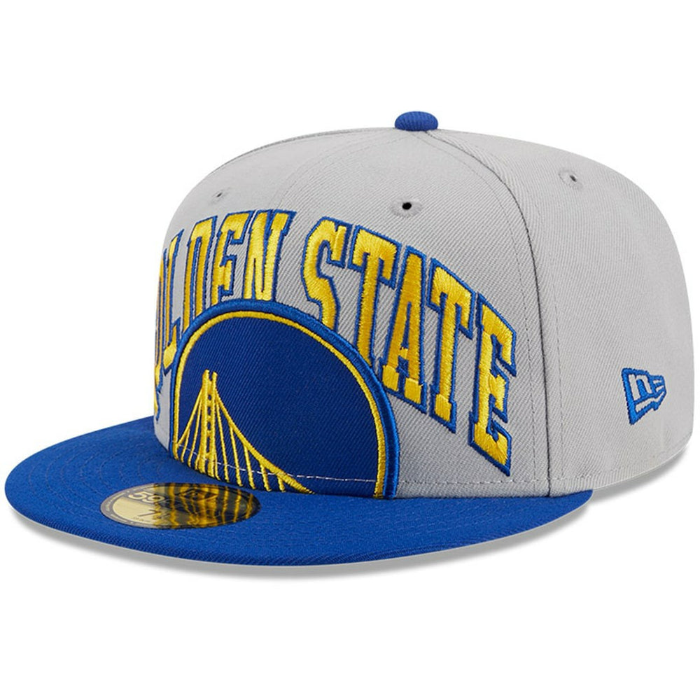 Gray/Royal Golden State Warriors Tip-Off Two-Tone 59FIFTY Fitted Hat sale | NBA