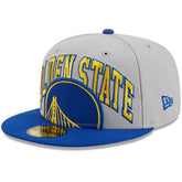 Gray/Royal Golden State Warriors Tip-Off Two-Tone 59FIFTY Fitted Hat sale | NBA