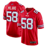 Buffalo Bills Matt Milano Alternate Game Jersey | NFL Online