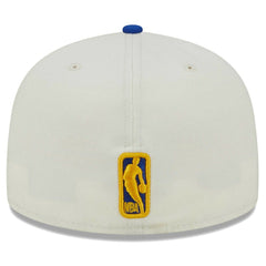Cream Golden State Warriors Piped Pop Panel 59FIFTY Fitted Hat sale | NBA