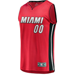 Red Miami Heat Fast Break Custom Jersey | NBA