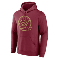 Wine Cleveland Cavaliers Team Pride Pullover Hoodie sale | NBA