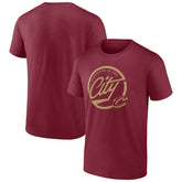Wine Cleveland Cavaliers Team Pride T-Shirt sale | NBA