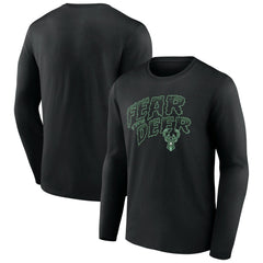 Black Milwaukee Bucks Team Pride Long Sleeve T-Shirt | NBA