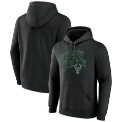 Black Milwaukee Bucks Team Pride Pullover Hoodie | NBA