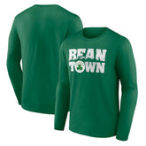 Kelly Green Boston Celtics Announcer Long Sleeve T-Shirt | NBA