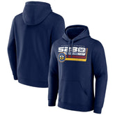 Navy Denver Nuggets Announcer Pullover Hoodie sale | NBA