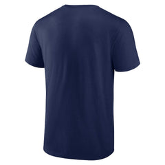 Navy Denver Nuggets Announcer T-Shirt sale | NBA