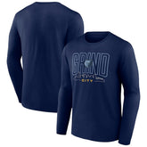 Navy Memphis Grizzlies Huddle Long Sleeve T-Shirt | NBA