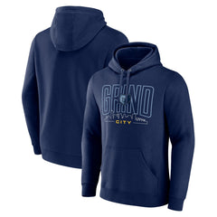 Navy Memphis Grizzlies Huddle Pullover Hoodie | NBA