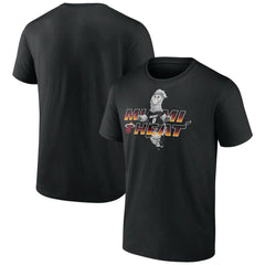 Black Miami Heat Huddle T-Shirt | NBA