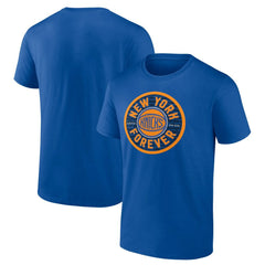 Blue New York Knicks Huddle T-Shirt | NBA