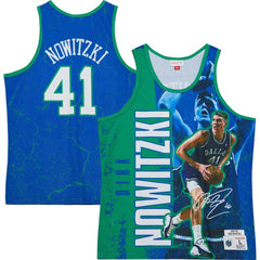 Blue Dirk Nowitzki Dallas Mavericks Hardwood Classics Player Burst Tank Top sale | NBA