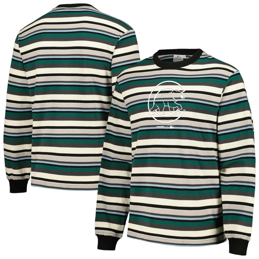 Chicago Cubs PLEASURES Ballpark Long Sleeve T-Shirt - MLB T-shirts