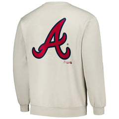 Atlanta Braves PLEASURES Ballpark Pullover Sweatshirt - MLB Pullover