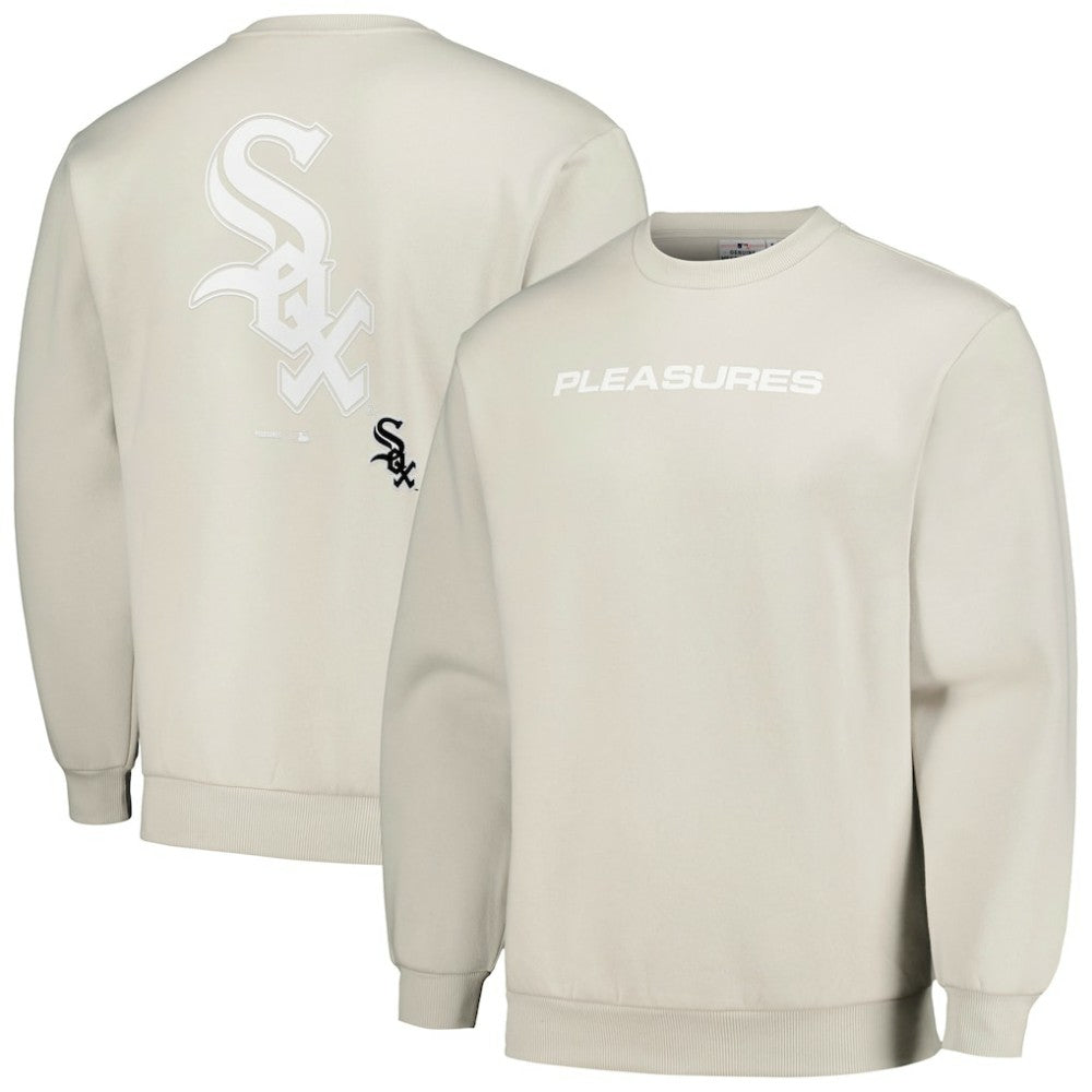 Chicago White Sox PLEASURES Ballpark Pullover Sweatshirt - MLB Pullover