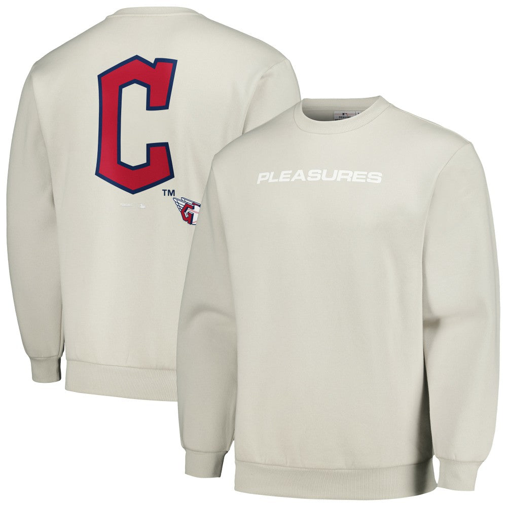 Cleveland Guardians PLEASURES Ballpark Pullover Sweatshirt - MLB Pullover