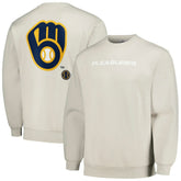 Milwaukee Brewers PLEASURES Ballpark Pullover Sweatshirt - MLB Pullover