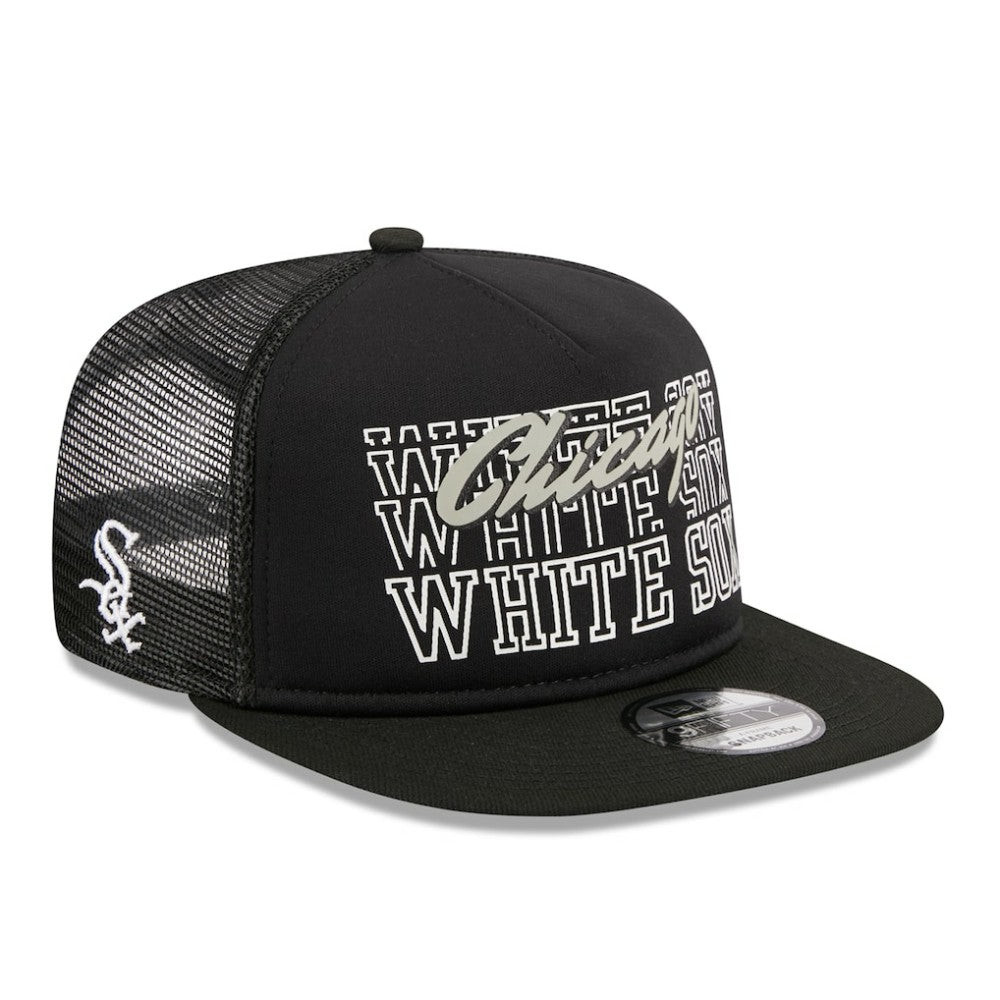 Chicago White Sox New Era Street Team A-Frame Trucker 9FIFTY Snapback Hat - MLB Hats