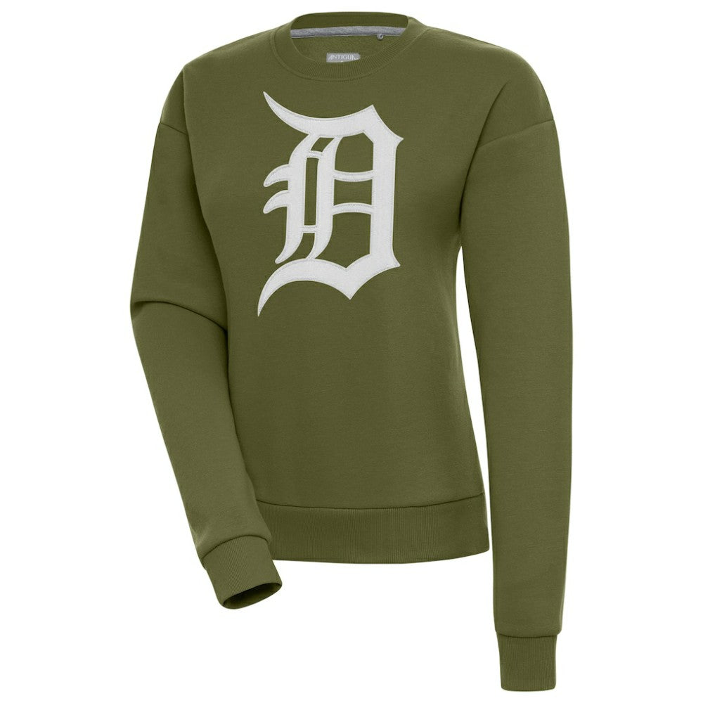Detroit Tigers Antigua Women's Victory Pullover Sweatshirt - MLB Pullover