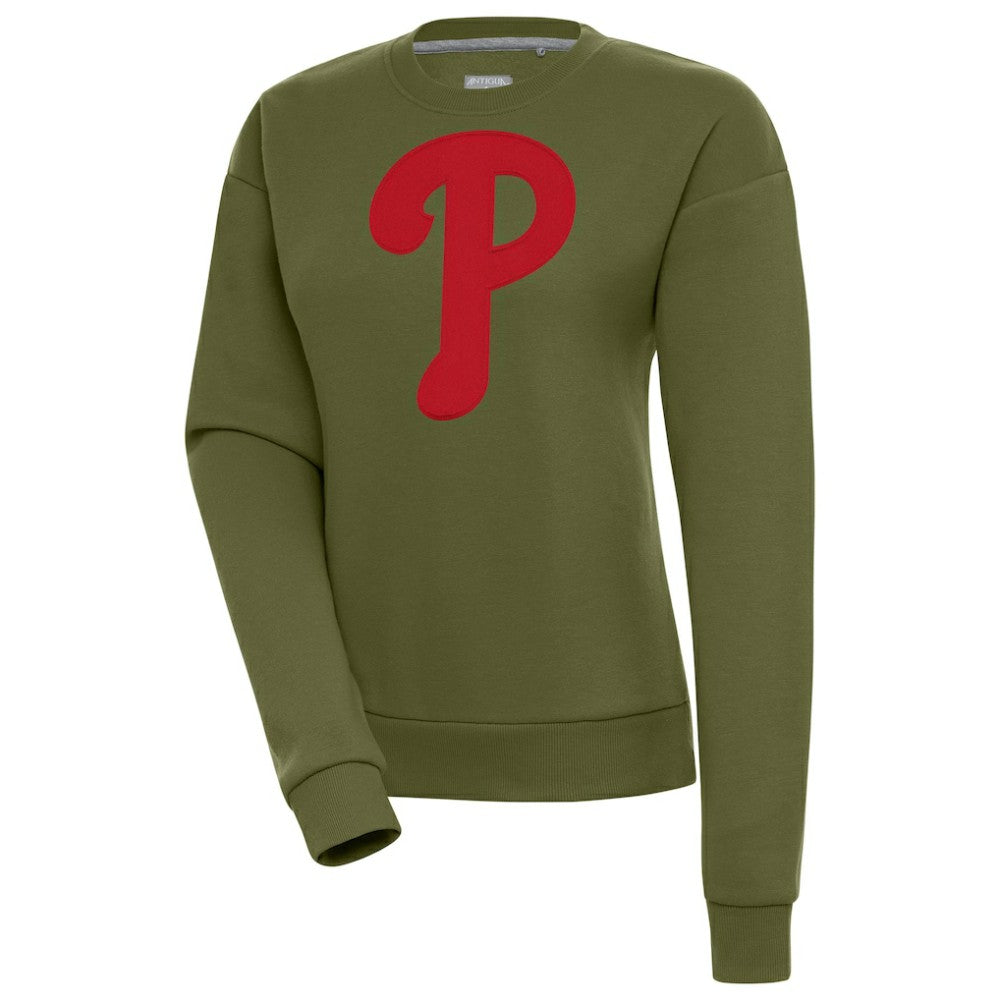 Philadelphia Phillies Antigua Women's Victory Pullover Sweatshirt - MLB Pullover