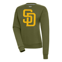 San Diego Padres Antigua Women's Victory Pullover Sweatshirt - MLB Pullover