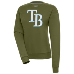 Tampa Bay Rays Antigua Women's Victory Pullover Sweatshirt - MLB Pullover