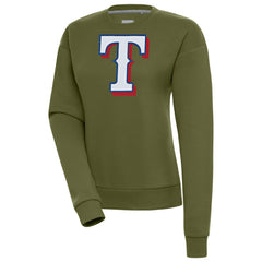 Texas Rangers Antigua Women's Victory Pullover Sweatshirt - MLB Pullover