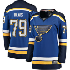 Sammy Blais St. Louis Blues Women's Fanatics Home Breakaway Jersey - NHL Jerseys