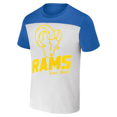 Los Angeles Rams NFL x Darius Rucker Collection Colorblocked T-Shirt | NFL On sale