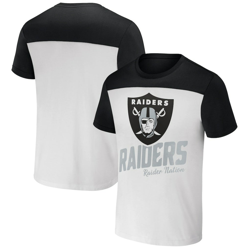 Las Vegas Raiders NFL x Darius Rucker Collection Colorblocked T-Shirt | NFL Discount