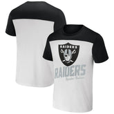 Las Vegas Raiders NFL x Darius Rucker Collection Colorblocked T-Shirt | NFL Discount