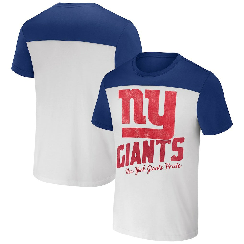 New York Giants NFL x Darius Rucker Collection Colorblocked T-Shirt | NFL Sale