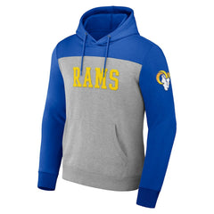 Los Angeles Rams NFL x Darius Rucker Collection Color Blocked Pullover Hoodie | NFL Sale
