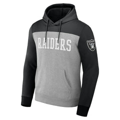 Las Vegas Raiders NFL x Darius Rucker Collection Color Blocked Pullover Hoodie | NFL Discount