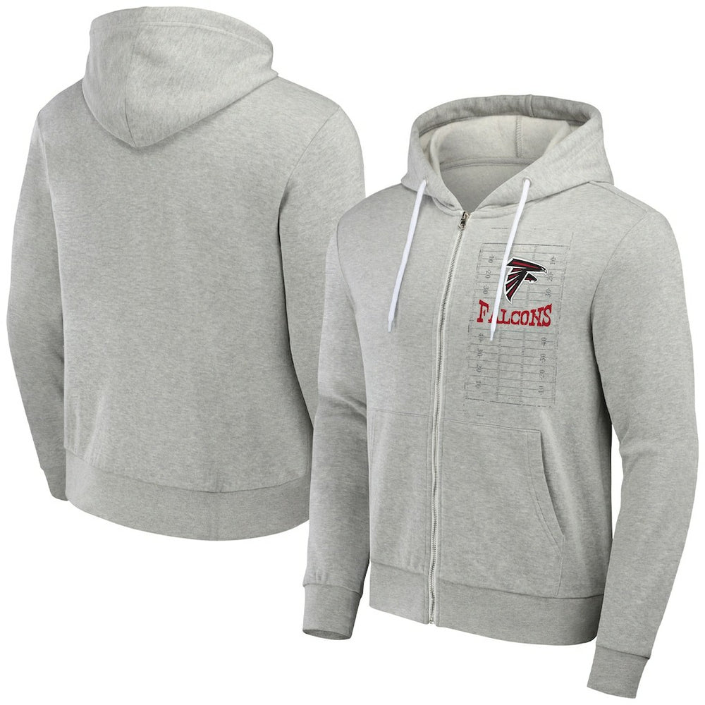 Atlanta Falcons NFL x Darius Rucker Collection Domestic Full-Zip Hoodie | NFL Discount