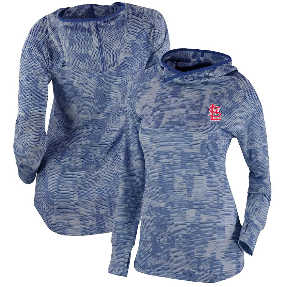 St. Louis Cardinals Columbia Women's Omni-Wick Sunday Ball Pullover Hoodie - MLB Hoodies