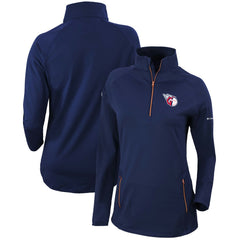 Cleveland Guardians Columbia Women's Omni-Wick Outward Nine Quarter-Zip Pullover Top - MLB Pullover
