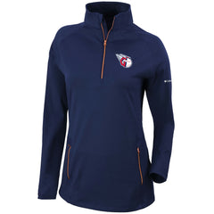 Cleveland Guardians Columbia Women's Omni-Wick Outward Nine Quarter-Zip Pullover Top - MLB Pullover