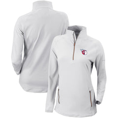 Cleveland Guardians Columbia Women's Omni-Wick Outward Nine Quarter-Zip Pullover Top - MLB Pullover
