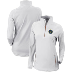 Milwaukee Brewers Columbia Women's Omni-Wick Outward Nine Quarter-Zip Pullover Top - MLB Pullover