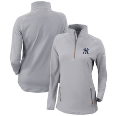 New York Yankees Columbia Women's Omni-Wick Outward Nine Quarter-Zip Pullover Top - MLB Pullover