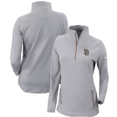 San Diego Padres Columbia Women's Omni-Wick Outward Nine Quarter-Zip Pullover Top - MLB Pullover