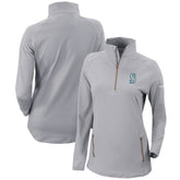 Seattle Mariners Columbia Women's Omni-Wick Outward Nine Quarter-Zip Pullover Top - MLB Pullover