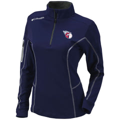 Cleveland Guardians Columbia Women's Omni-Wick Shotgun Quarter-Zip Pullover Top - MLB Pullover