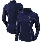 Milwaukee Brewers Columbia Women's Omni-Wick Shotgun Quarter-Zip Pullover Top - MLB Pullover