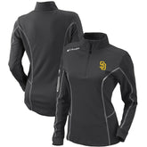 San Diego Padres Columbia Women's Omni-Wick Shotgun Quarter-Zip Pullover Top - MLB Pullover