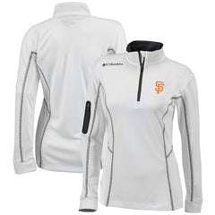 San Francisco Giants Columbia Women's Omni-Wick Shotgun Quarter-Zip Pullover Top - MLB Pullover