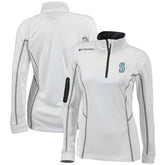 Seattle Mariners Columbia Women's Omni-Wick Shotgun Quarter-Zip Pullover Top - MLB Pullover